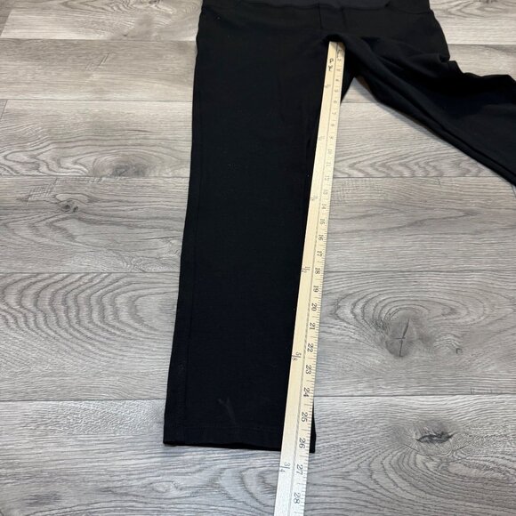 Isabel Maternity Ankle Jeggings Pants Size M Black Stretch Crossover Waistband P - Picture 7 of 10